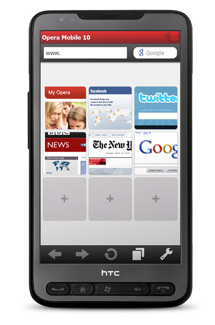 Opera Mobile 10