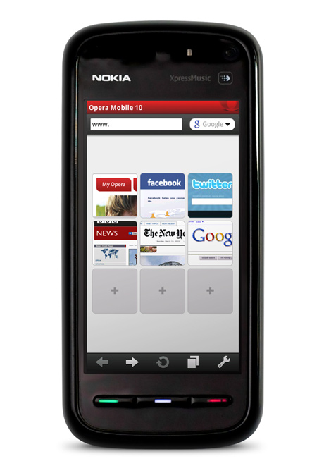 Opera Mobile 10