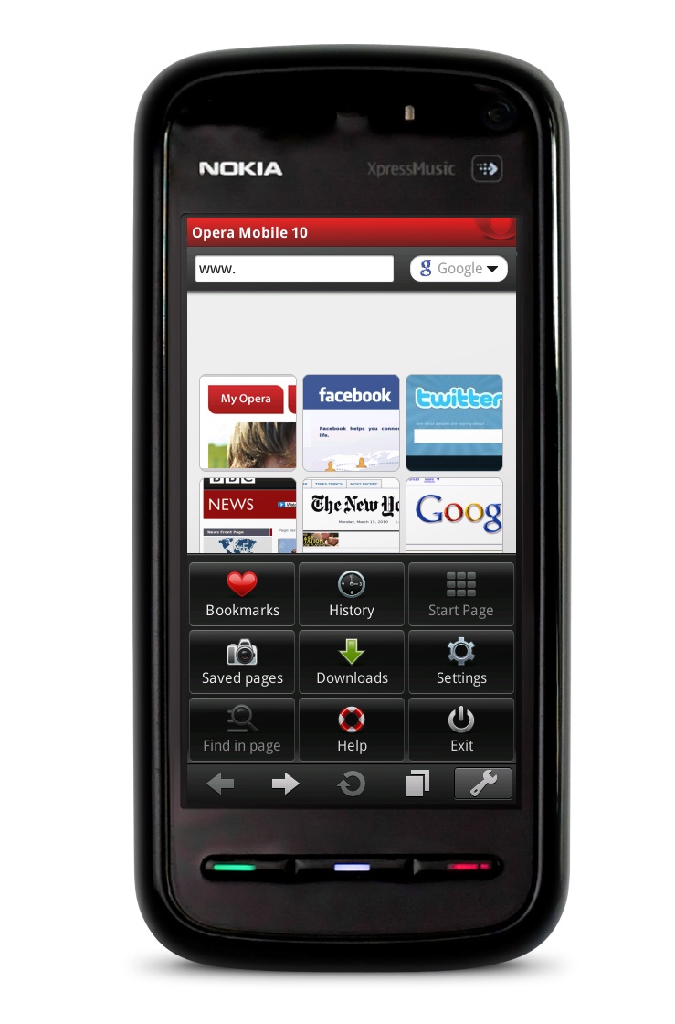 Opera Mobile 10