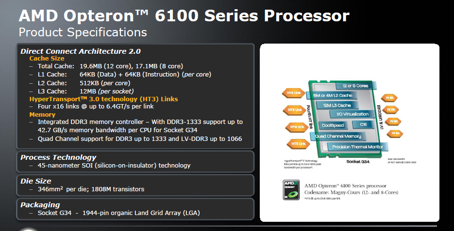 Cache-Ausstattung - AMD gibt den L3 pro Sockel an