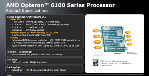 Cache-Ausstattung - AMD gibt den L3 pro Sockel an