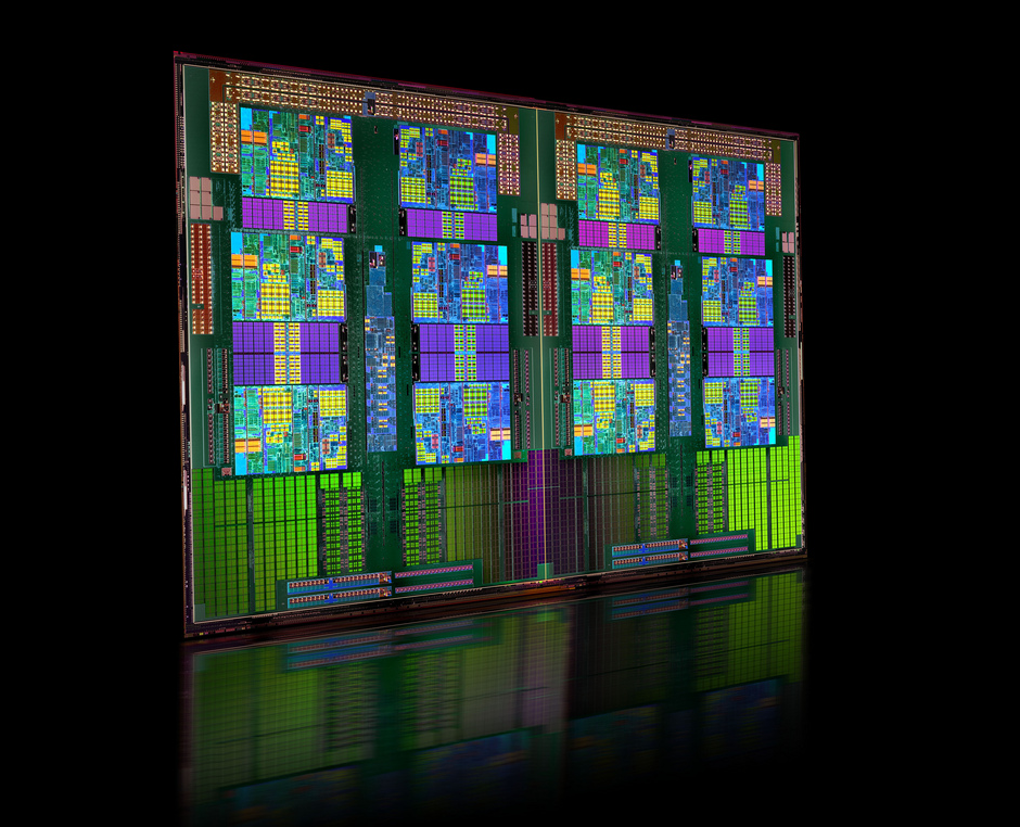 Zwei Dies mit je sechs Kernen