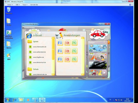 Microsofts Kinder-Cockpit
