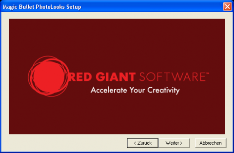 Red Gigant Software Magic Bullet Photolooks - Installation