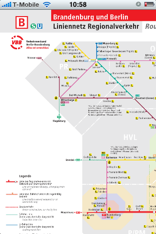 Netzspinnen, hier der Regionalverkehr in Berlin und Brandenburg, ...