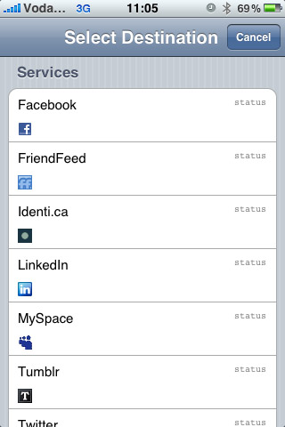 Pingle: Ziel-Netzwerke