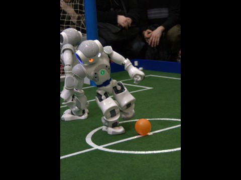 Die Schr&auml;glage vor dem Schuss (Foto: wp)