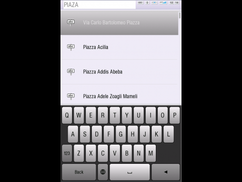Die Suchfunktion ist fehlertolerant. (Screenshot: Sygic)