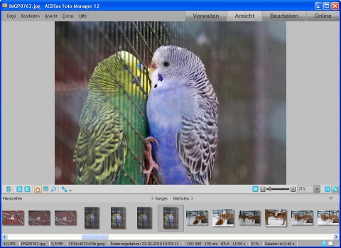ACDSee Photo Manager 12 - Einzelansicht (Foto: Andreas Donath)