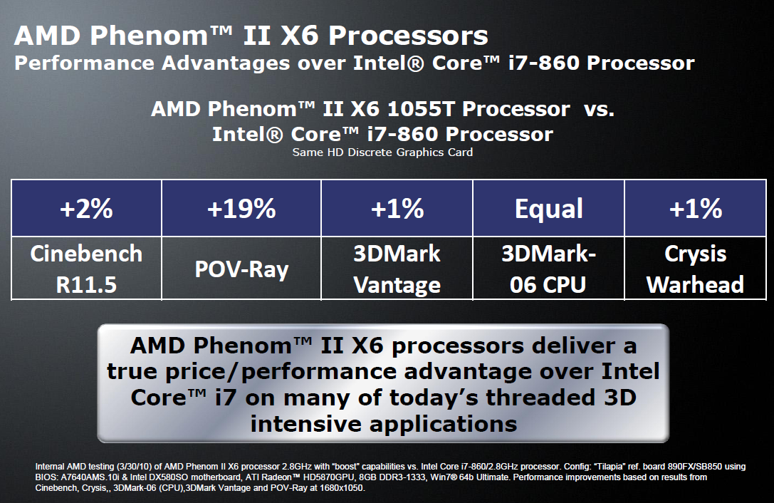 Test: Phenom II X6 1090T - AMD holt mit 6-Kerner auf - Golem.de