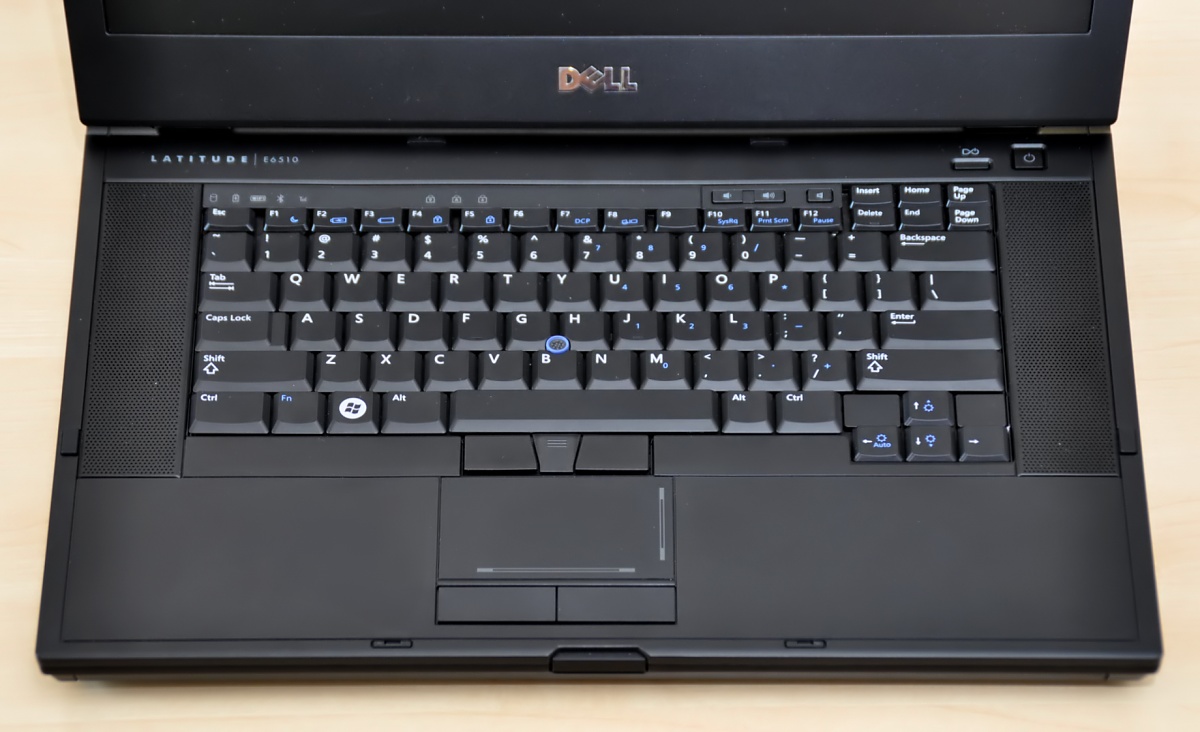 Tastatur des E6510 im Detail