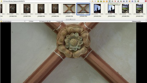 Faststone Image Viewer 4.1 - Bearbeitungsfunktionen werden beim Ber&uuml;hren des Bildschirmrandes eingeblendet. (Foto: Andreas Donath)