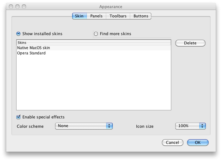 ... liegt das möglicherweise am falschen Skin. Mit dem nativen Skin passiert das nicht.