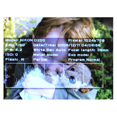 Picture Porter 35 - Histogramm- und Exif-Anzeige