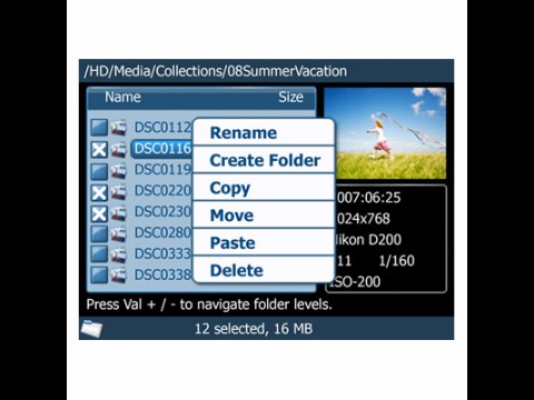 Picture Porter 35 - Dateimanagement