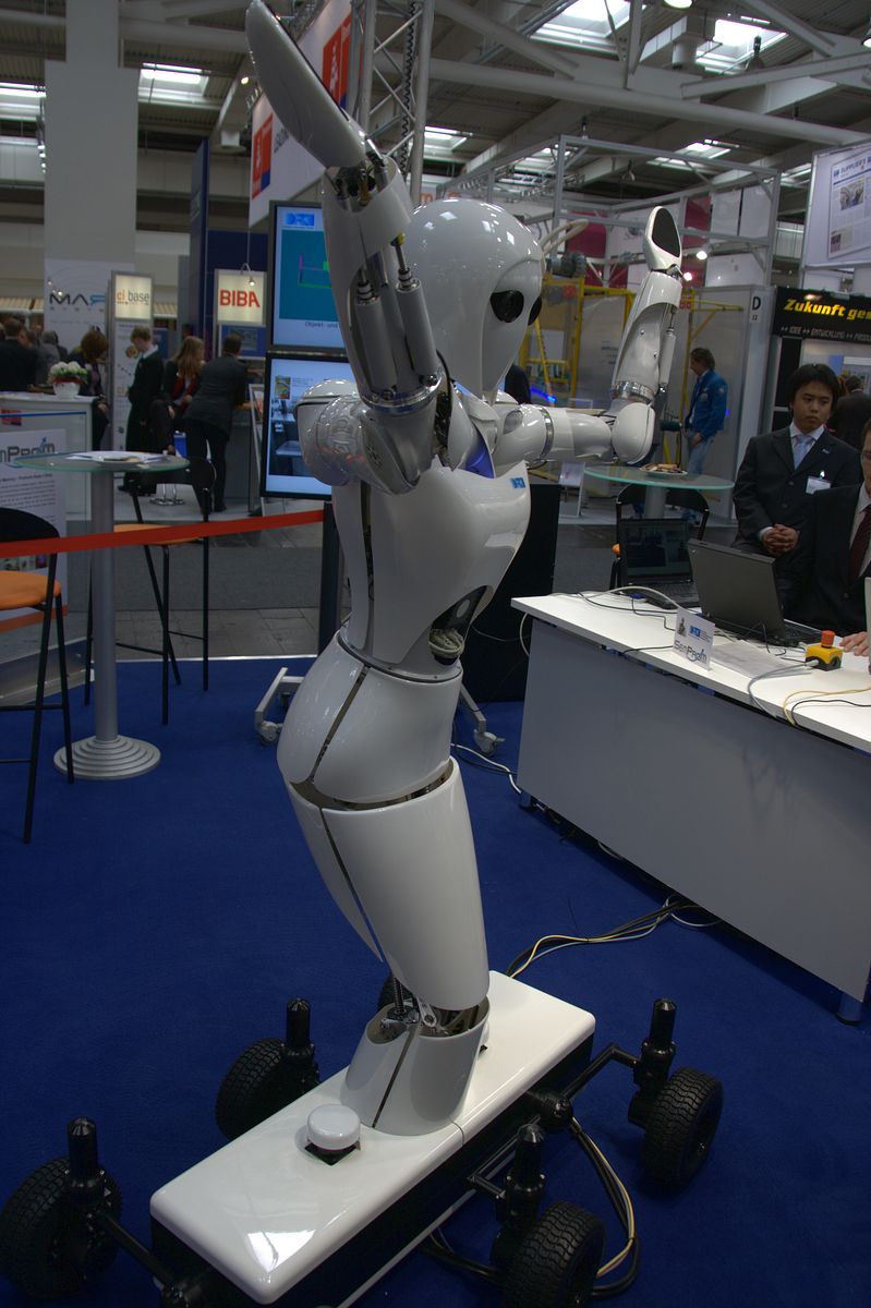 Aila, die Roboterdame aus Bremen (Foto: wp)