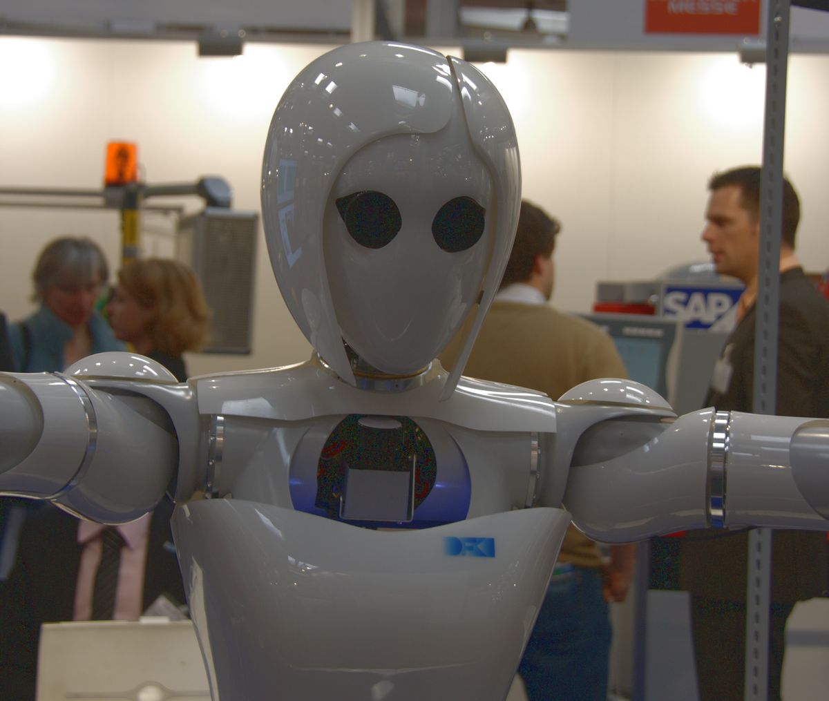 Der humanoide Roboter ist Teil des Projekts Semprom... (Foto: wp)