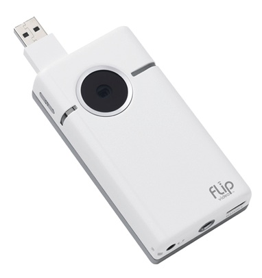 Flip Slide HD - mit ausgeklapptem USB-2.0-Anschluss