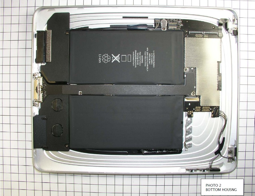 iPad von innen (Quelle: FCC)