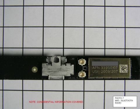 iPad von innen (Quelle: FCC)