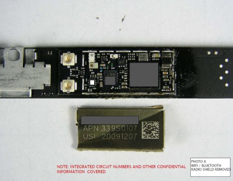 iPad von innen (Quelle: FCC)