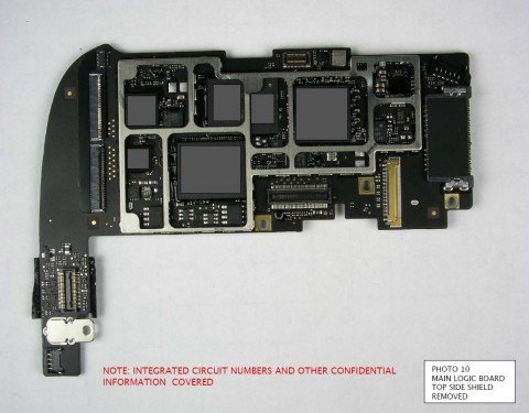 iPad von innen (Quelle: FCC)