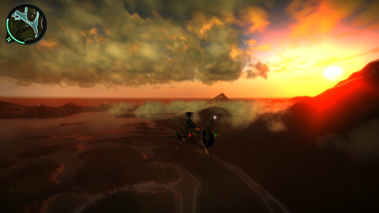 Die verwendete Farbpalette im Spiel sorgt für romantische Sonnenuntergänge.