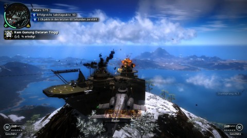 Rico ist auch in diversen Helikoptern unterwegs.