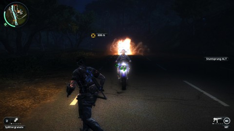 Dieser Inselbewohner wird nicht mehr lange auf seinem Zweirad sitzen.