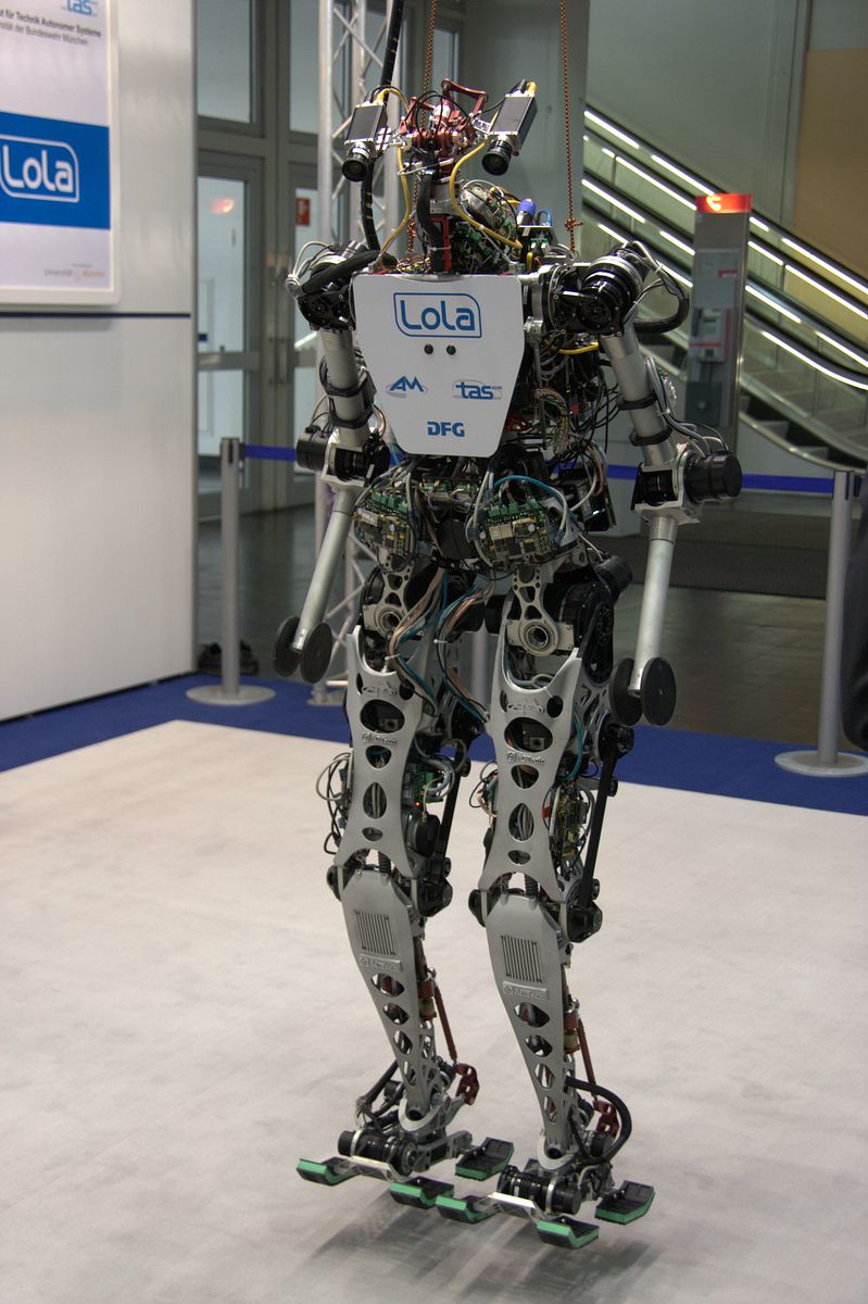 Lola, der Laufroboter aus München (Foto: wp)