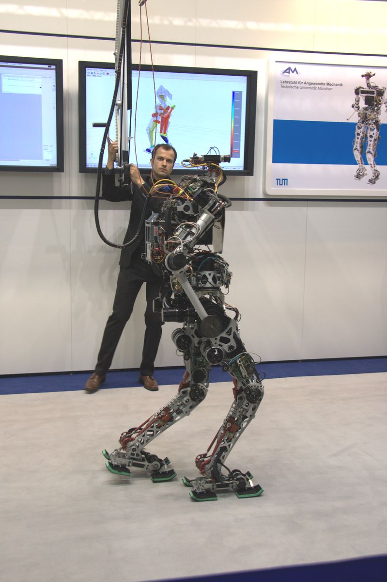 Das Zehgelenk ermöglicht einen menschlichen Gang. (Foto: wp)