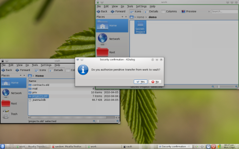 ...nach einer Best&auml;tigung durch den Benutzer... 