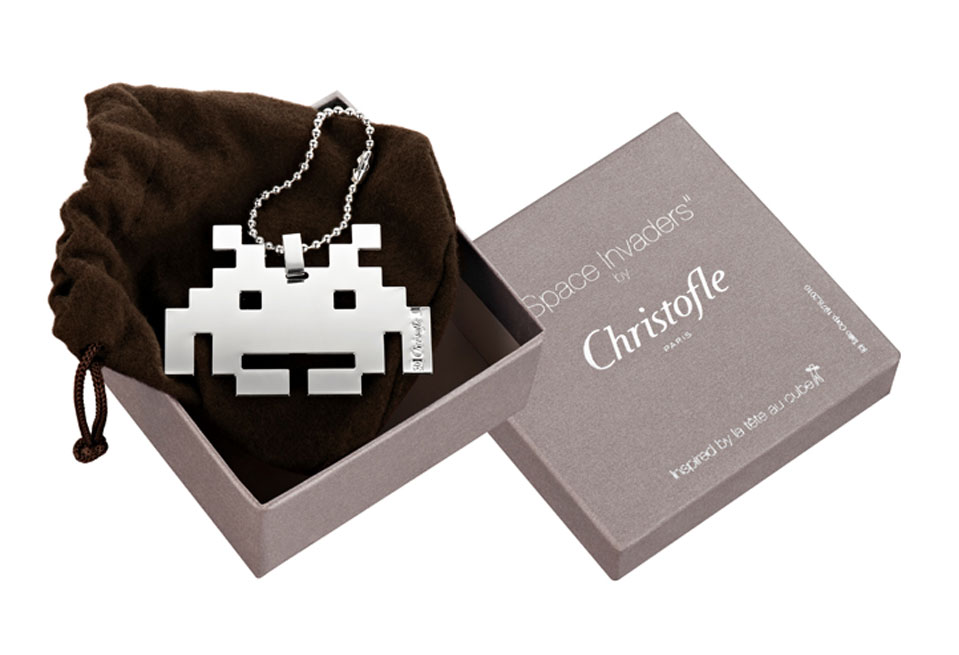 Christofles Space Invader zum Umhängen
