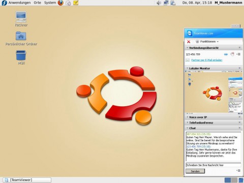 Teamviewer unter Linux
