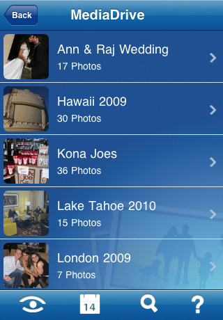 WD Photos Viewer - Alben