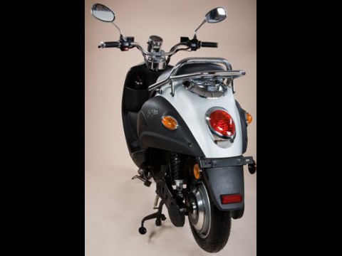 Er kann mit zwei Akkus ausgestattet werden. (Foto: Econogo)