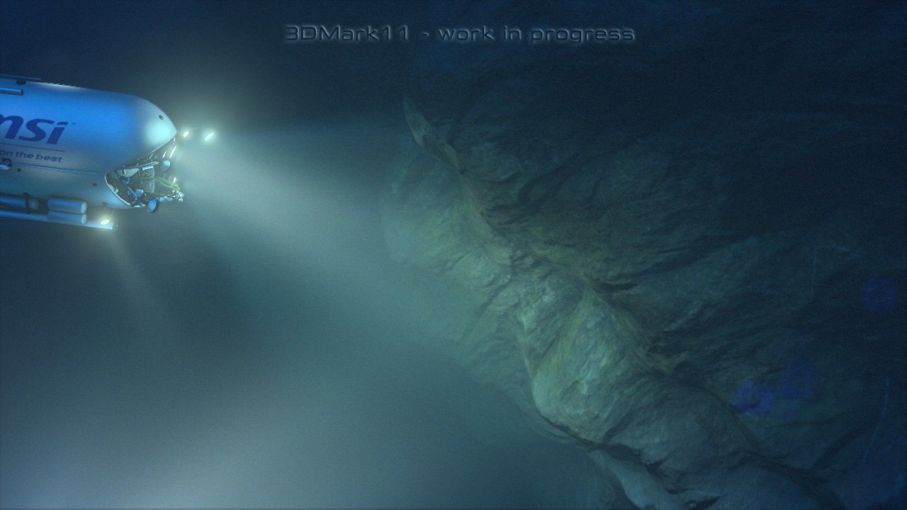3DMark 11 - Bilder aus der Deep-See-Techdemo