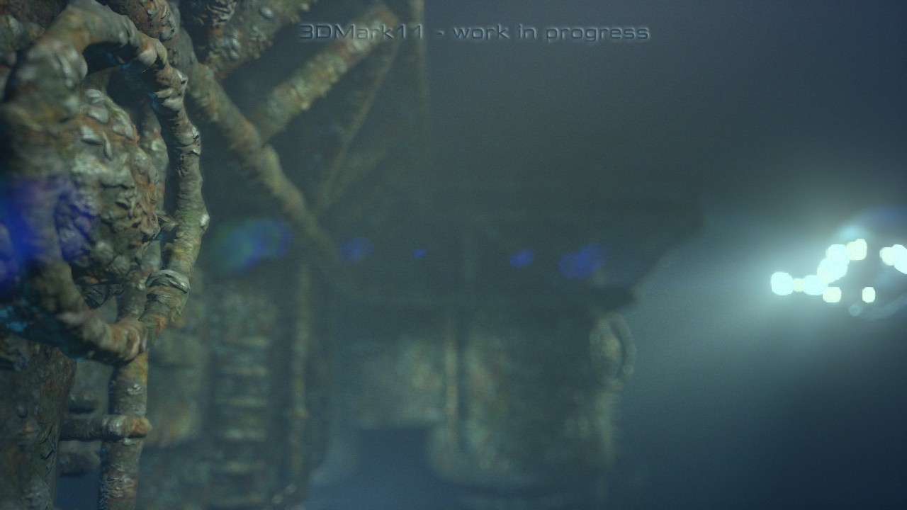 3DMark 11 - Bilder aus der Deep-See-Techdemo