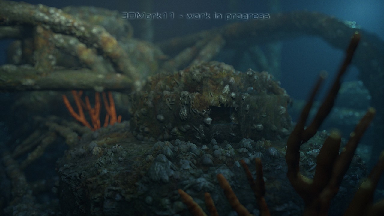 3DMark 11 - Bilder aus der Deep-See-Techdemo