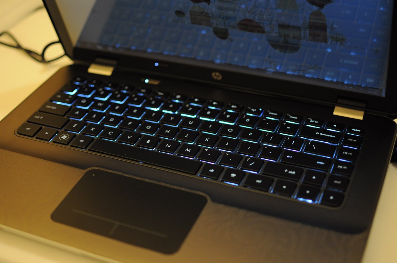 Tastaturbeleuchtung des Envy 14 ...