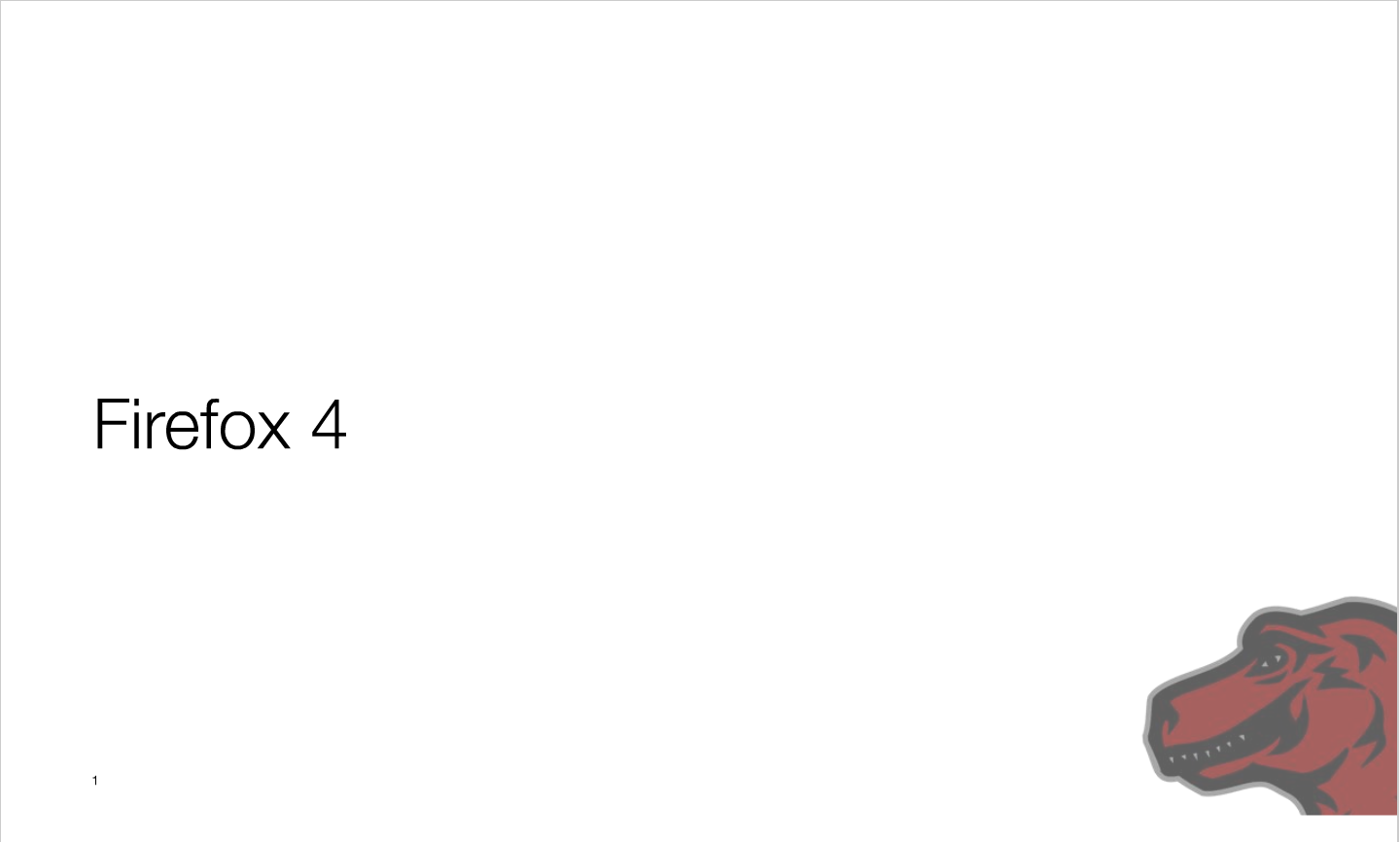 Roadmap für Firefox 4.0 - Präsentation von Mike Beltzner