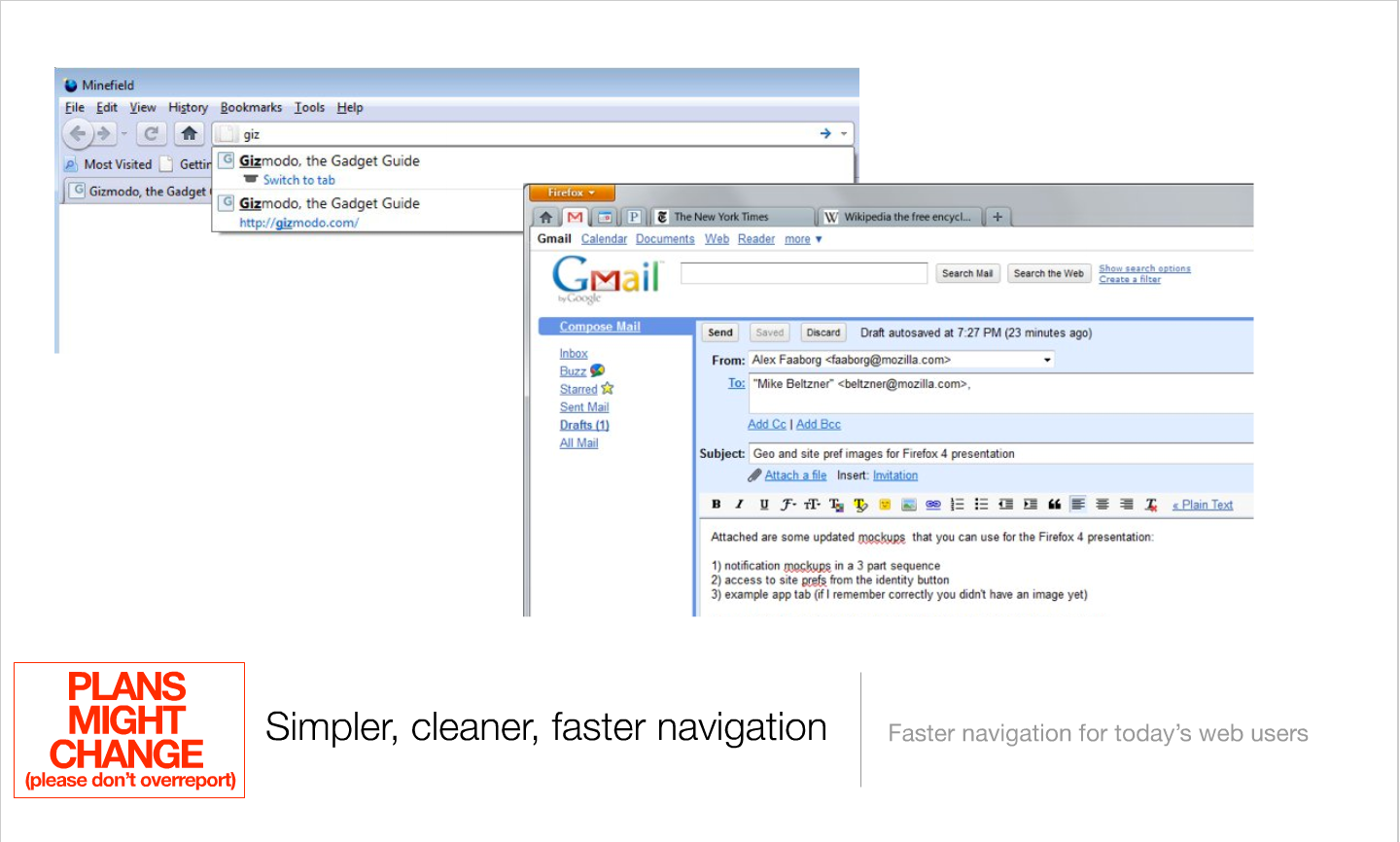Roadmap für Firefox 4.0 - Präsentation von Mike Beltzner