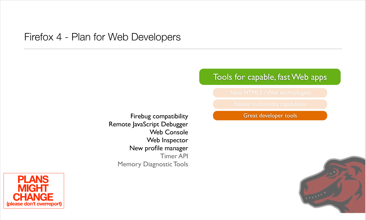 Roadmap für Firefox 4.0 - Präsentation von Mike Beltzner