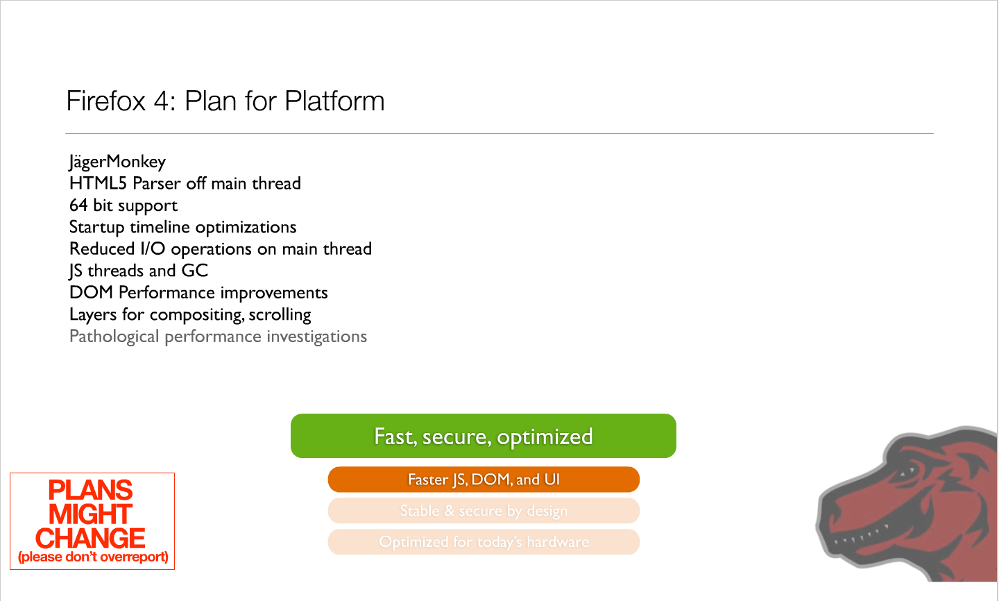 Roadmap für Firefox 4.0 - Präsentation von Mike Beltzner