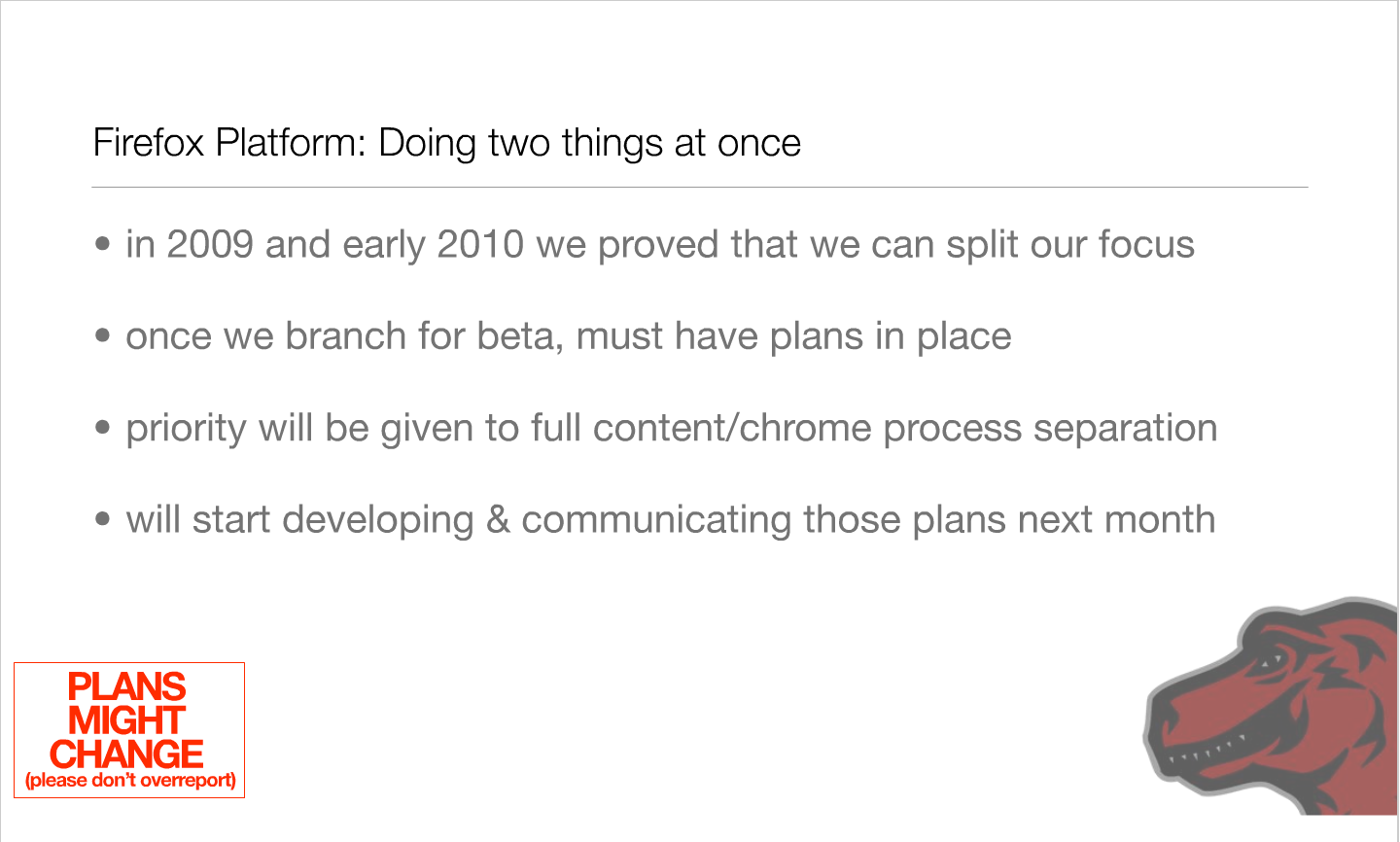Roadmap für Firefox 4.0 - Präsentation von Mike Beltzner