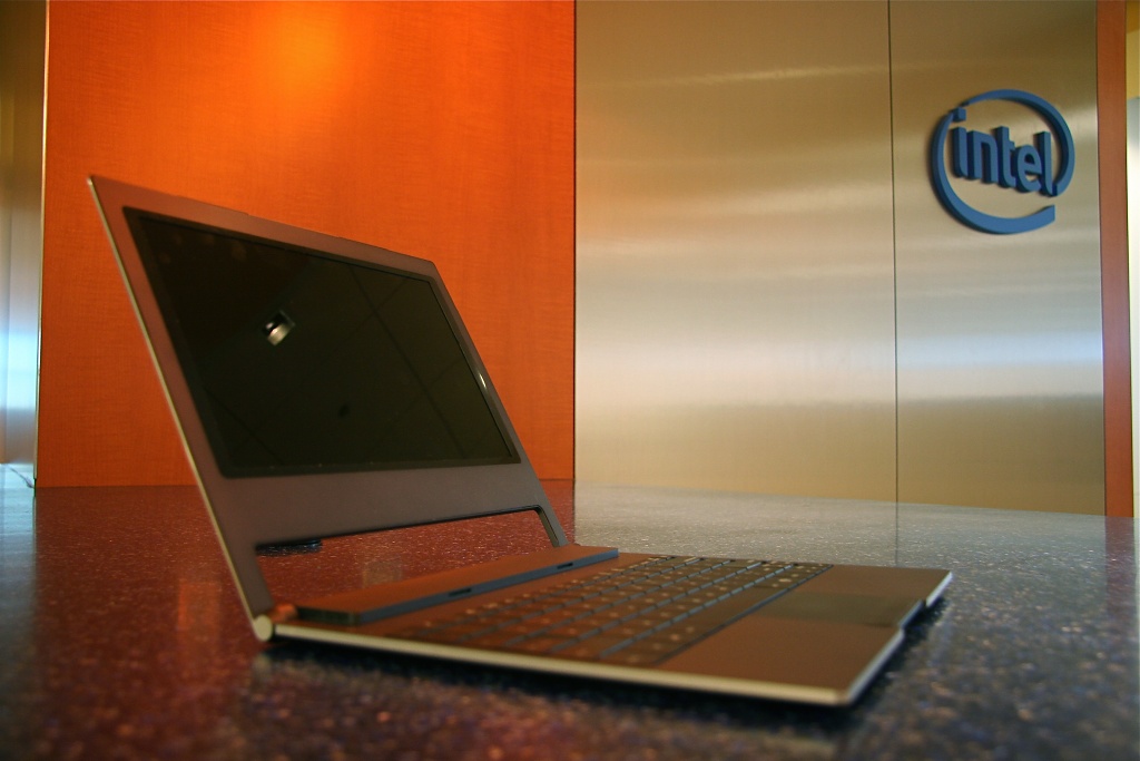 Intels Designstudie zu flachen Netbooks