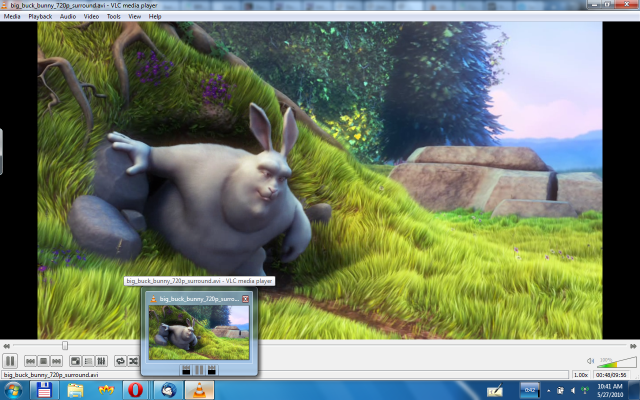 VLC 1.1.0-rc unter Windows 7