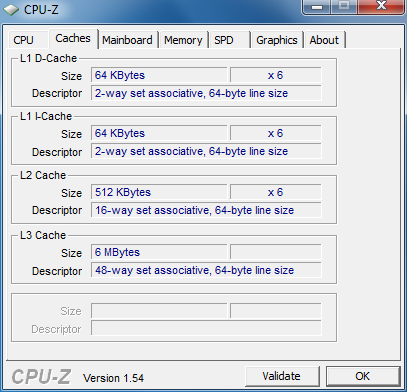 Phenom II X6 mit CPU-Z