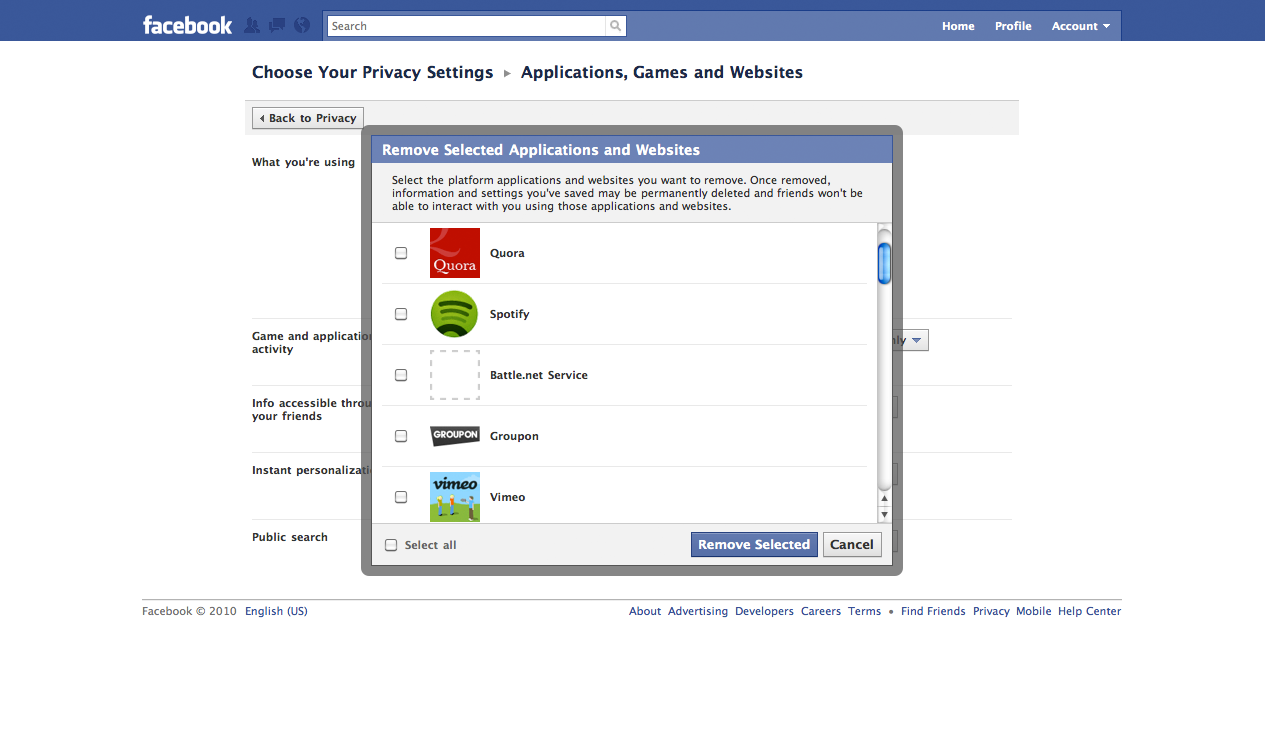 Neue Facebook-Privatsphäre-Einstellungen