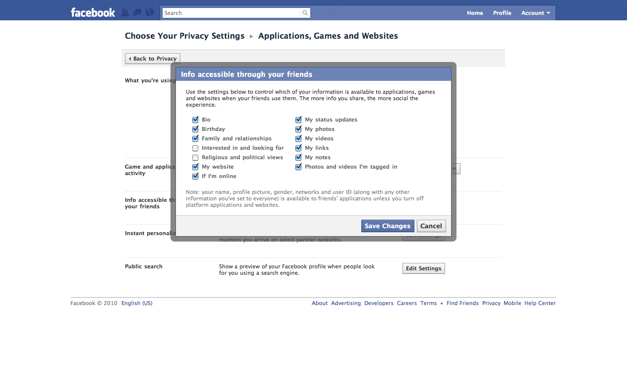 Neue Facebook-Privatsphäre-Einstellungen